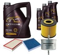 DENCKERMANN Controllo Set MANNOL Extreme 5W-40 8L Per Volvo S80 I 2.4 2.0 T