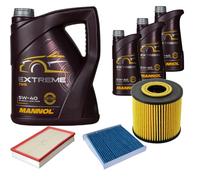 DENCKERMANN Controllo Set MANNOL Extreme 5W-40 8L Per Volvo S80 I 2.4 2.0 T