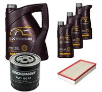 DENCKERMANN Controllo Set MANNOL Extreme 5W-40 8L per Volvo S80 I 2.5 TDI