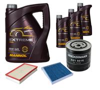 DENCKERMANN Controllo Set MANNOL Extreme 5W-40 8L per Volvo S80 I 2.5 TDI