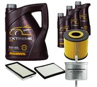 DENCKERMANN Controllo Set MANNOL Extreme 5W-40 8L Per Volvo V40 Kombi 2.0 T