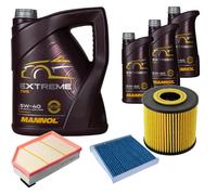DENCKERMANN Controllo Set MANNOL EXTREME 5W-40 8L Per VOLVO V70 II 2.0 T S60