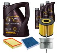 DENCKERMANN Controllo Set MANNOL EXTREME 5W-40 8L Per VOLVO V70 II 2.4 2.0 T