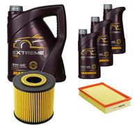 DENCKERMANN Controllo Set MANNOL Extreme 5W-40 8L Per Volvo V70 II 2.4 2.5 T