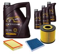 DENCKERMANN Controllo Set MANNOL Extreme 5W-40 8L Per Volvo V70 II 2.4 2.5 T