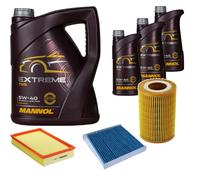 DENCKERMANN Controllo Set MANNOL Extreme 5W-40 8L per Volvo V70 II 2.4 D5