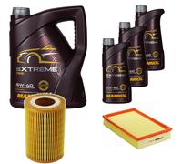 DENCKERMANN Controllo Set MANNOL Extreme 5W-40 8L per Volvo V70 II 2.4 D5