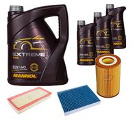 DENCKERMANN Controllo Set MANNOL Extreme 5W-40 8L Per VW Touareg 3.0 V6 TSI