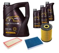 DENCKERMANN Controllo Set MANNOL Extreme 5W-40 8L Per VW Touareg 3.6 V6 FSI