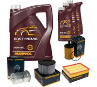 DENCKERMANN Controllo Set MANNOL Extreme 5W-40 8L per VW Transporter IV Bus Kit