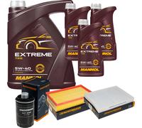 DENCKERMANN Controllo Set MANNOL Extreme 5W-40 8L Per VW Transporter V