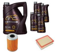 DENCKERMANN Controllo Set MANNOL Extreme 5W-40 9L per BMW 3er Cabriolet 328i