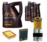 DENCKERMANN Controllo Set MANNOL Extreme 5W-40 9L per BMW 3er Cabriolet 328i