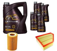 DENCKERMANN Controllo Set MANNOL Extreme 5W-40 9L Per BMW 3er Touring 335d