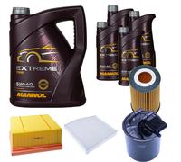 DENCKERMANN Controllo Set MANNOL Extreme 5W-40 9L Per Mercedes-Benz B-Klasse
