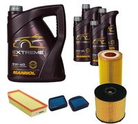 DENCKERMANN Controllo Set MANNOL Extreme 5W-40 9L per Mercedes-Benz E-Klasse