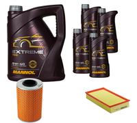DENCKERMANN Controllo Set MANNOL Extreme 5W-40 9L per Mercedes-Benz E-Klasse