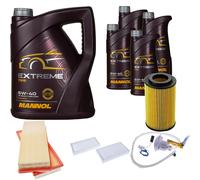 DENCKERMANN Controllo Set MANNOL Extreme 5W-40 9L per Mercedes-Benz M-Klasse