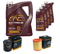 DENCKERMANN Controllo Set MANNOL Extreme 5W-40 9L per Peugeot Boxer Furgone