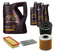 DENCKERMANN Controllo Set MANNOL Extreme 5W-40 9L per Renault Espace III 2.2