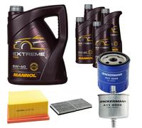 DENCKERMANN Controllo Set MANNOL Extreme 5W-40 9L per Renault Espace III 3.0