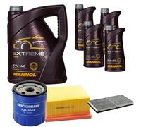 DENCKERMANN Controllo Set MANNOL Extreme 5W-40 9L per Renault Espace III 3.0
