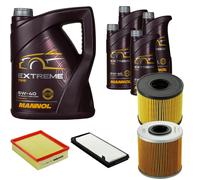 DENCKERMANN Controllo Set MANNOL Extreme 5W-40 9L per Renault Espace IV 2.2