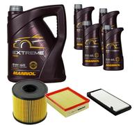 DENCKERMANN Controllo Set MANNOL Extreme 5W-40 9L per Renault Espace IV 2.2
