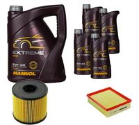 DENCKERMANN Controllo Set MANNOL Extreme 5W-40 9L per Renault Espace IV 2.2