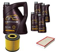 DENCKERMANN Controllo Set MANNOL Extreme 5W-40 9L Per Volvo S80 I 2.4 2.0 T