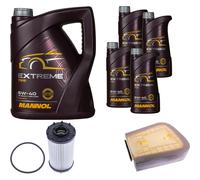 DENCKERMANN Controllo Set MANNOL Extreme 5W-40 9L Per VW Touareg 3.0 TSI