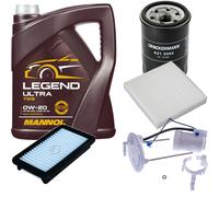 Denckermann Controllo Set mannol Legend Ultra 0W-20 5L per Suzuki SX4 1.5