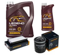 DENCKERMANN Controllo Set MANNOL Legend Ultra 0W-20 6L Per Suzuki SX4 1.5 VVT