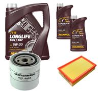 DENCKERMANN Controllo Set MANNOL LONGLIFE 504/507 5W-30 7L Per Volvo 760 2.8