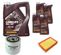 DENCKERMANN Controllo Set MANNOL LONGLIFE 504/507 5W-30 9L Per Volvo 760 2.8