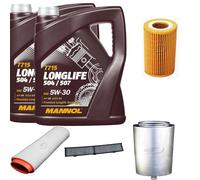 DENCKERMANN Controllo Set MANNOL LONGLIFE 5W-30 10L Per BMW 3er Touring 325d