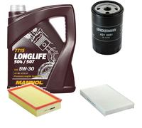 DENCKERMANN Controllo Set MANNOL LONGLIFE 5W-30 5L Per Audi 100 2.3 E 2.0 A6
