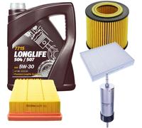 DENCKERMANN Controllo Set MANNOL LONGLIFE 5W-30 5L Per BMW 4 Gran Coupe 420i