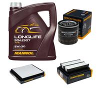 DENCKERMANN Controllo Set MANNOL LONGLIFE 5W-30 5L Per Chevrolet Aveo/Kalos