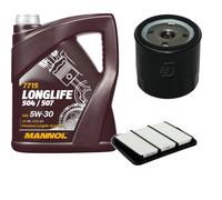DENCKERMANN Controllo Set MANNOL Longlife 5W-30 5L Per Chevrolet Nubira Kombi
