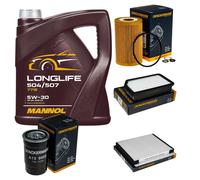 DENCKERMANN Controllo Set MANNOL LONGLIFE 5W-30 5L Per Hyundai Elantra