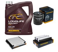 DENCKERMANN Controllo Set MANNOL LONGLIFE 5W-30 5L Per Hyundai I30 1.4