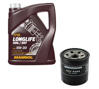 DENCKERMANN Controllo Set MANNOL LONGLIFE 5W-30 5L Per Mazda 626 III Station