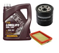 DENCKERMANN Controllo Set MANNOL LONGLIFE 5W-30 5L Per Mazda Premacy 1.9 2.0