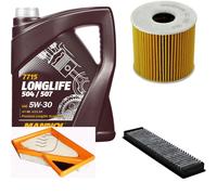 DENCKERMANN Controllo Set MANNOL LONGLIFE 5W-30 5L Per MINI Mini Cabriolet