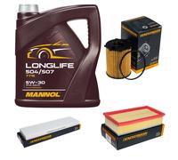 DENCKERMANN Controllo Set MANNOL LONGLIFE 5W-30 5L Per MINI Mini Cooper D One