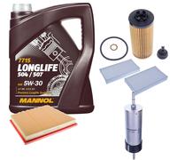 DENCKERMANN Controllo Set MANNOL LONGLIFE 5W-30 5L Per MINI Mini Countryman
