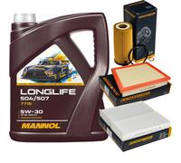 DENCKERMANN Controllo Set MANNOL Longlife 5W-30 5L Per MINI Mini One BMW X1 2