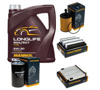 DENCKERMANN Controllo Set MANNOL Longlife 5W-30 5L Per Mitsubishi Grandis 2.0