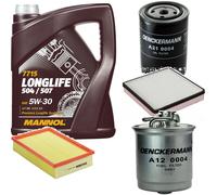 DENCKERMANN Controllo Set MANNOL LONGLIFE 5W-30 5L Per Seat Toledo I 1.9 TD